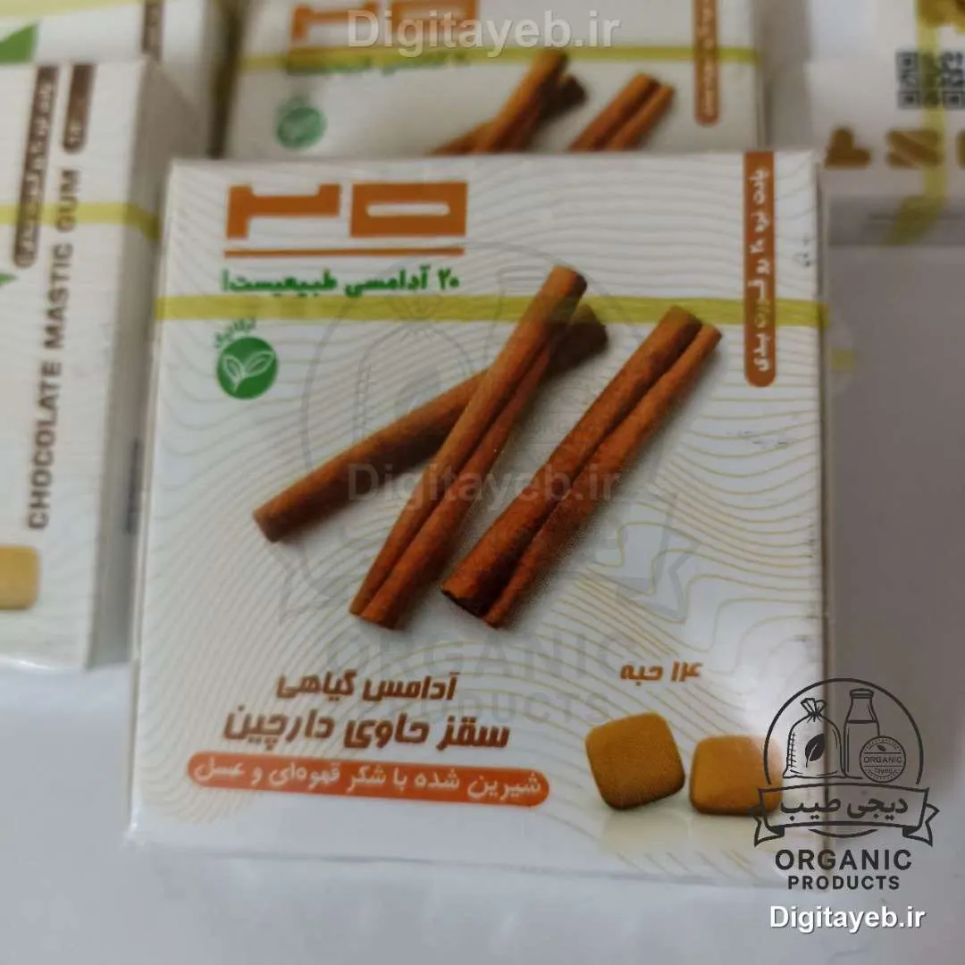 آدامس سقز با طعم دارچین